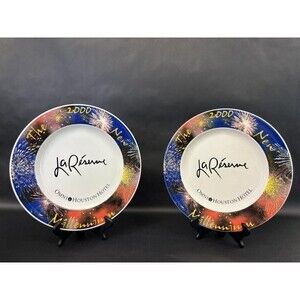 VTG The Omni Houston Hotel 2000 Commemorative Collector Platter 12 1/4" 25th Ann